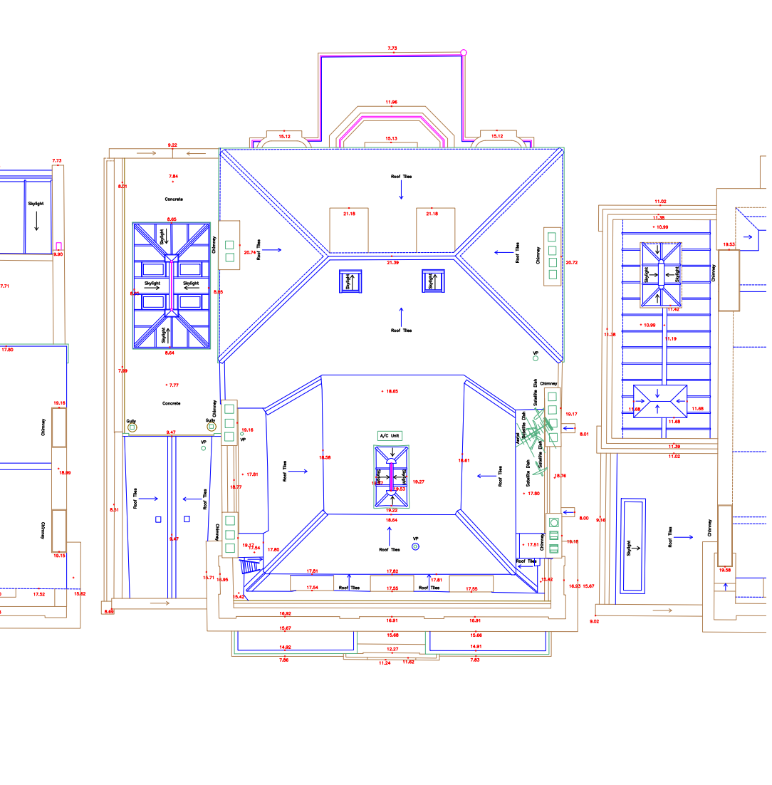 Roof Plan Example