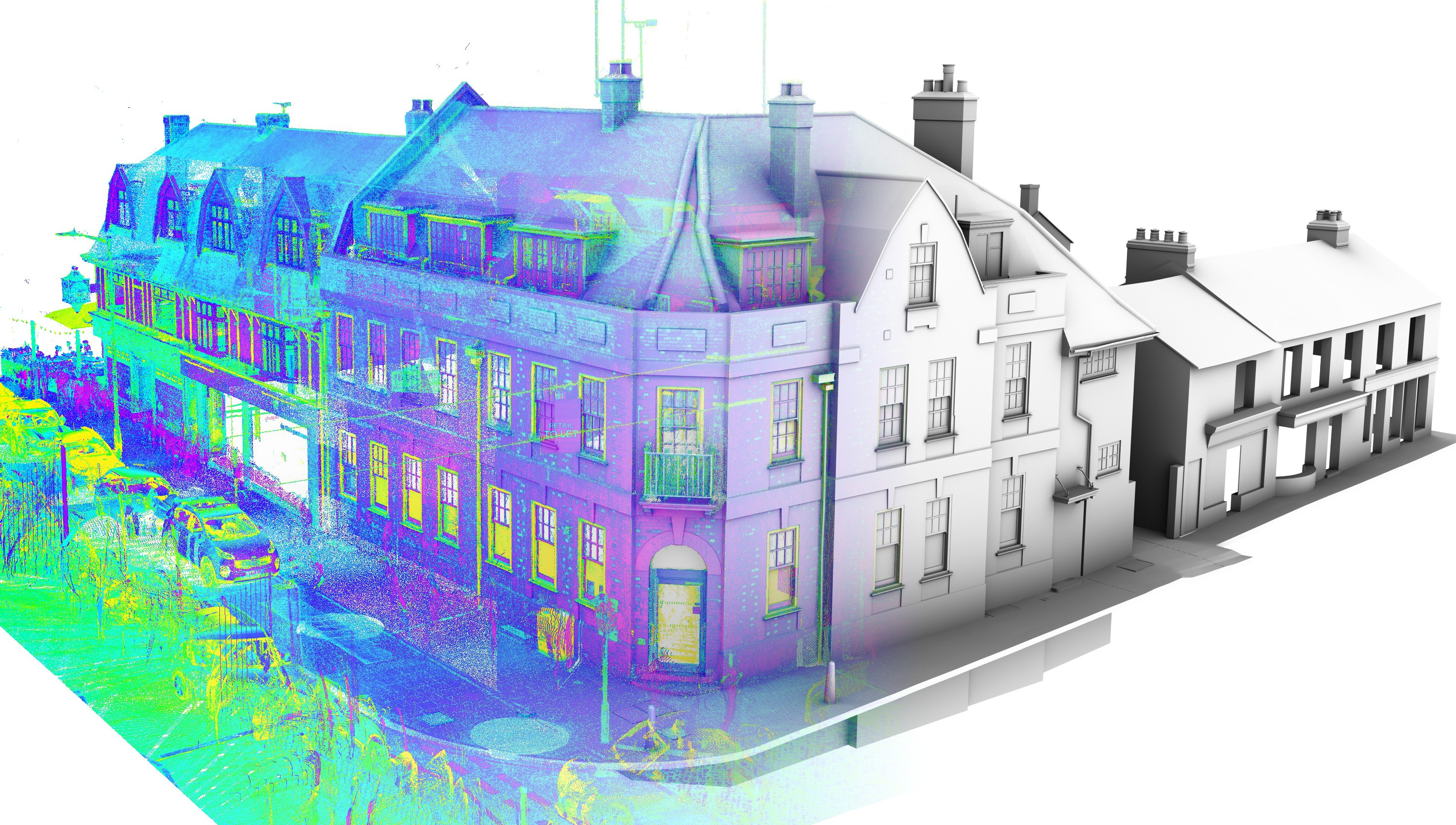 Point Cloud to 3D Model Transition